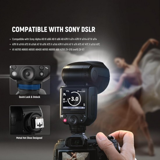 NEEWER Z2PRO-S TTL ROUND HEAD FLASH SPEEDLITE WITH 3000mAh LITHIUM BATTERY NEEWER Z2PRO-S TTL ROUND HEAD FLASH SPEEDLITE WITH 3000mAh LITHIUM BATTERY