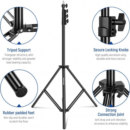NEEWER ST-300AC 300cm Heavy Duty Air Cushioned Light Stand NEEWER ST-300AC 300cm Heavy Duty Air Cushioned Light Stand