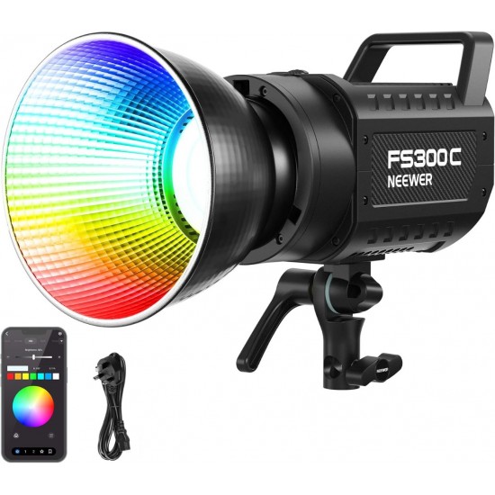 Neewer FS300C 300W RGB VIDEO LIGHT 