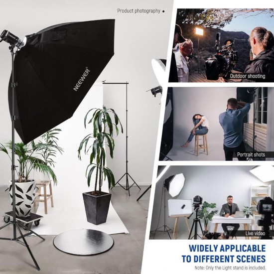 NEEWER ST-300AC 300cm Heavy Duty Air Cushioned Light Stand NEEWER ST-300AC 300cm Heavy Duty Air Cushioned Light Stand