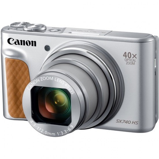 Canon PowerShot SX740 HS Digital Camera (Silver) Canon PowerShot SX740 HS Digital Camera (Silver)