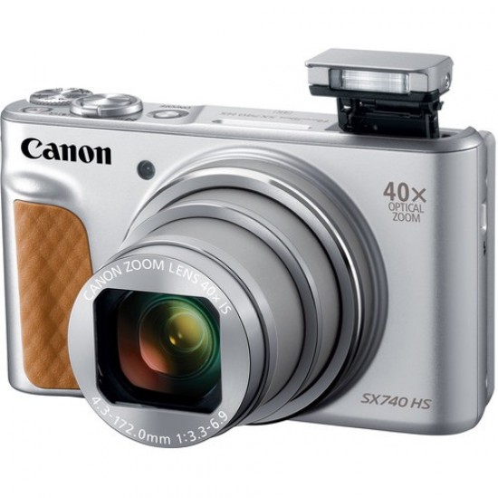 Canon PowerShot SX740 HS Digital Camera (Silver) Canon PowerShot SX740 HS Digital Camera (Silver)