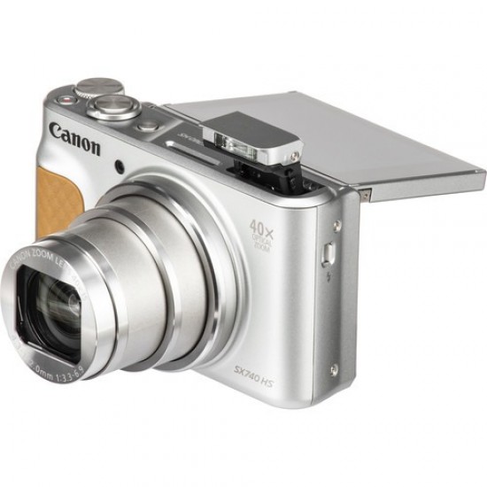 Canon PowerShot SX740 HS Digital Camera (Silver) Canon PowerShot SX740 HS Digital Camera (Silver)