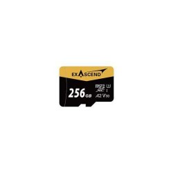 Exascend Catalyst MicroSD Card  with Adapter 256GB, UHS-I / V30 / U3 / Class 10, Read:175 MB/s, Write:150 MB/s