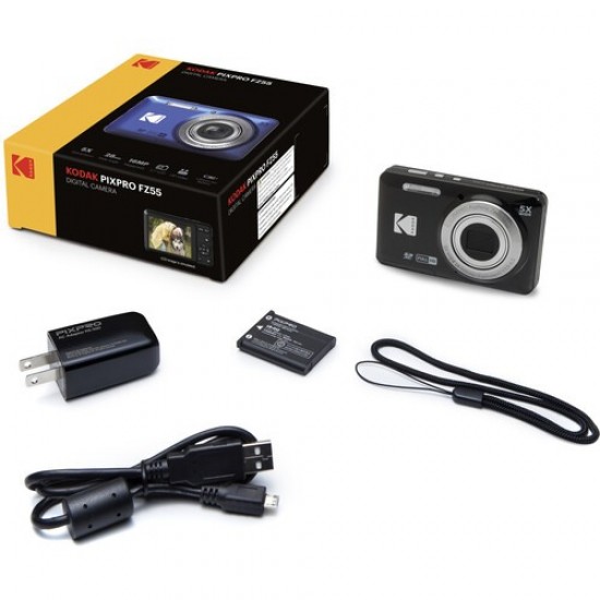 Kodak PIXPRO FZ55 Digital Camera (Black) Kodak PIXPRO FZ55 Digital Camera (Black)
