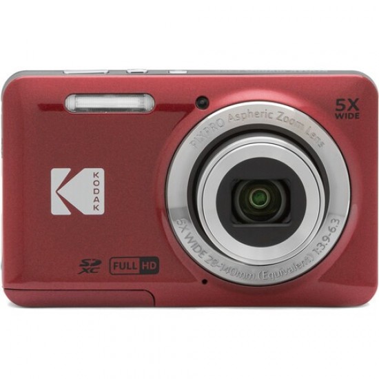 Kodak PIXPRO FZ55 Digital Camera (Red) Kodak PIXPRO FZ55 Digital Camera (Red)