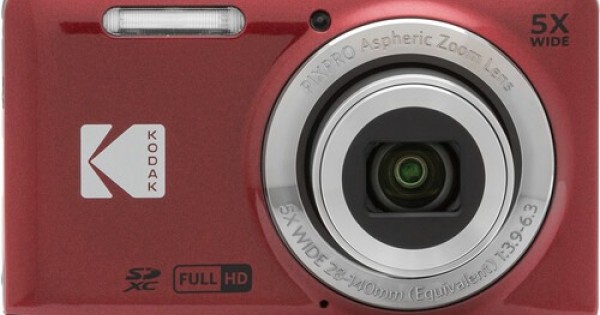 KODAK PIXPRO FZ55 新品 red Amazon Canada: Kodak PIXPRO FZ55 Digital Camera (Red) +