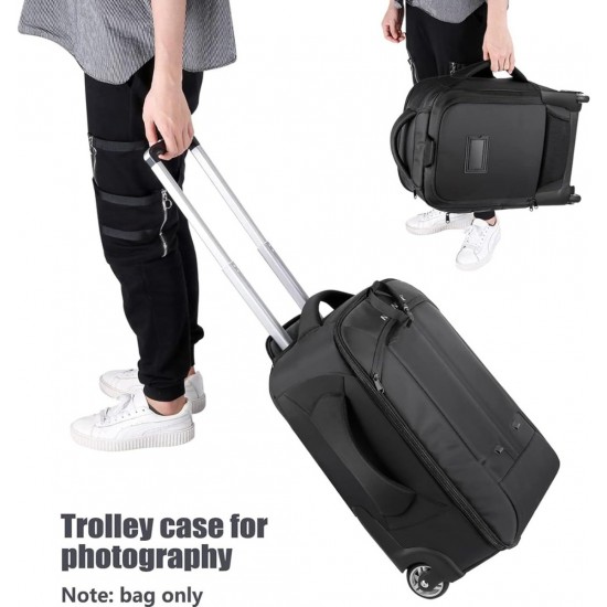 Neewer NW3300 Convertible 3 in1 Camera Roller Backpack