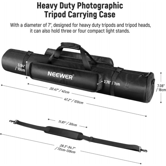 NEEWER PB4 1.2M STAINLESS STEEL LIGHT STAND BAG NEEWER PB4 1.2M STAINLESS STEEL LIGHT STAND BAG