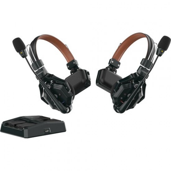 Hollyland Solidcom C1 Pro-2S Full-Duplex ENC Wireless Intercom System with 2 Headsets (1.9 GHz) Hollyland Solidcom C1 Pro-2S Full-Duplex ENC Wireless Intercom System with 2 Headsets (1.9 GHz)