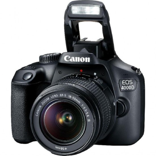 Canon EOS 4000D DSLR Camera EF-S 18-55 mm