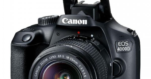 Canon EOS 4000D DSLR Camera EF-S 18-55 mm