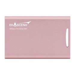 Exascend Element Portable SSD 2TB / Read:2000 MB/s, Write:2000 MB/s Rose Gold
