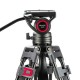 Provision Professional DV3 Aluminium Video Tripod Kit with Fluid Head and Bag