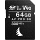 ANGELBIRD AVP064SDMK2V90 64GB AV PRO MK2 UHS-II SDXC MEMORY CARD