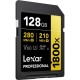 LEXAR PROFESSIONAL 1800X SDXC UHS-II 128GB MEMORY CARD 280MB/S - 210MB/S C10 V60 U3