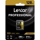 LEXAR PROFESSIONAL 1800X SDXC UHS-II 128GB MEMORY CARD 280MB/S - 210MB/S C10 V60 U3