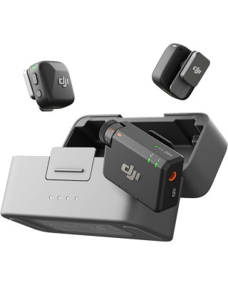 DJI Mic Mini 2-Person Compact Wireless Microphone System for Camera & Smartphone (2.4 GHz)