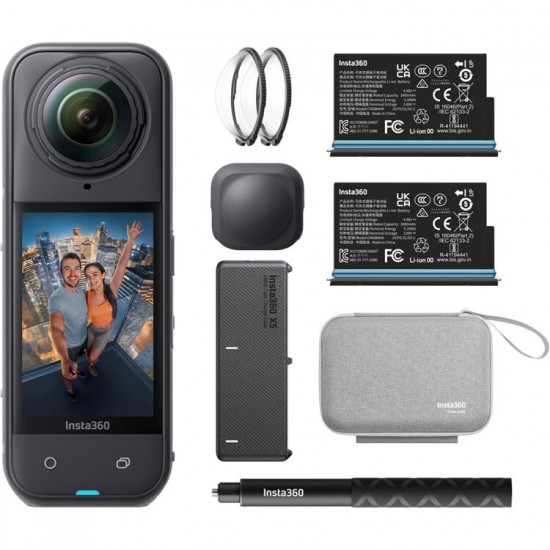 INSTA360 CINSAAHA (X504) X5 ACTION CAMERA ESSENTIALS BUNDLE
