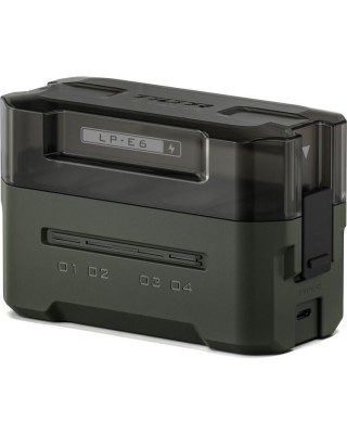 Tilta Portable Charging Station for LP-E6 Batteries (Green)