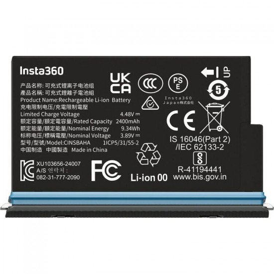 Insta360 Rechargeable Battery for X5 Camera
