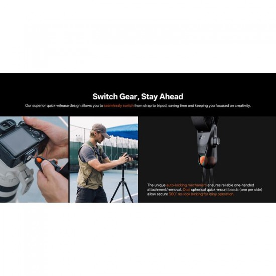 PGYTECH Camera Strap Master (Midnight Black)