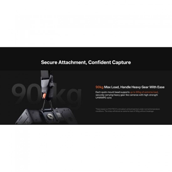 PGYTECH Camera Strap Master (Midnight Black)
