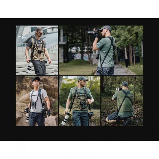 PGYTECH Camera Strap Master (Midnight Black)