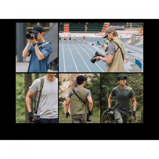 PGYTECH Camera Strap Pro (Midnight Black)