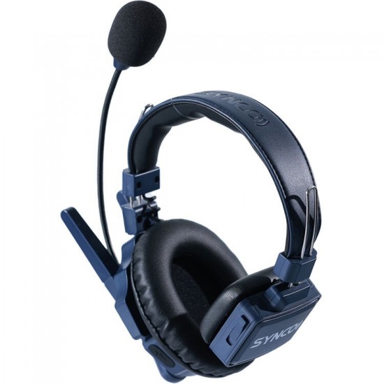 SYNCO Xtalk Master 4 Wireless Intercom Headset System, 2.4G Full Duplex 500m Range with ENC Noise Cancelling 15H Battery USB C, Master4 Four Users | Xtalk-Master4