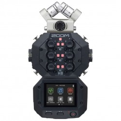ZOOM H8 HANDY RECORDER + MS PACK (2 MIC CAPSULE INCLUDED)