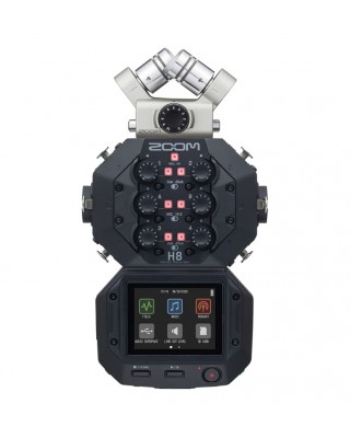 ZOOM H8 HANDY RECORDER + MS PACK (2 MIC CAPSULE INCLUDED)