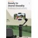 Hohem iSteady X3 Gimbal Stabilizer for Smartphone,3-Axis Phone Gimbal-Black