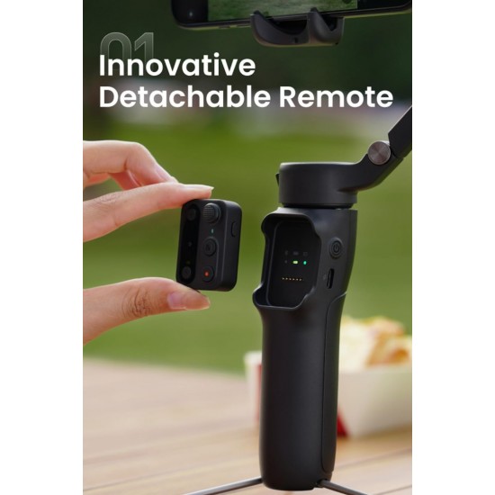 Hohem iSteady X3 Gimbal Stabilizer for Smartphone,3-Axis Phone Gimbal-Black