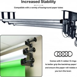Electric Studio Roller Backdrop Wall Mount System,Aluminum Cross Bar