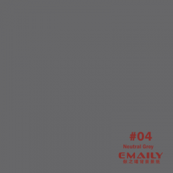 Emaily #04 Neutral Grey Background Paper 1.35mx11m