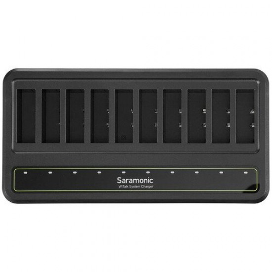 Saramonic WiTalk-WT9S 9-Person Full-Duplex Wireless Intercom System with Single-Ear Remote Headsets (1.9 GHz)