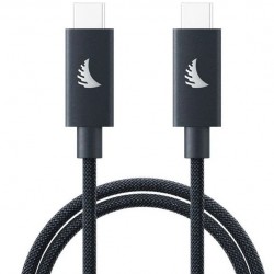 Angelbird USB-C 4.0 Solid Flex Cable Blue Gray 32 cm-1 ft