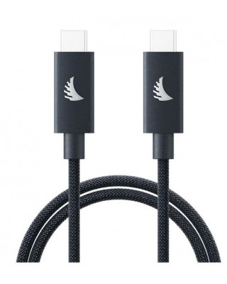 Angelbird USB-C 4.0 Solid Flex Cable Blue Gray 32 cm-1 ft