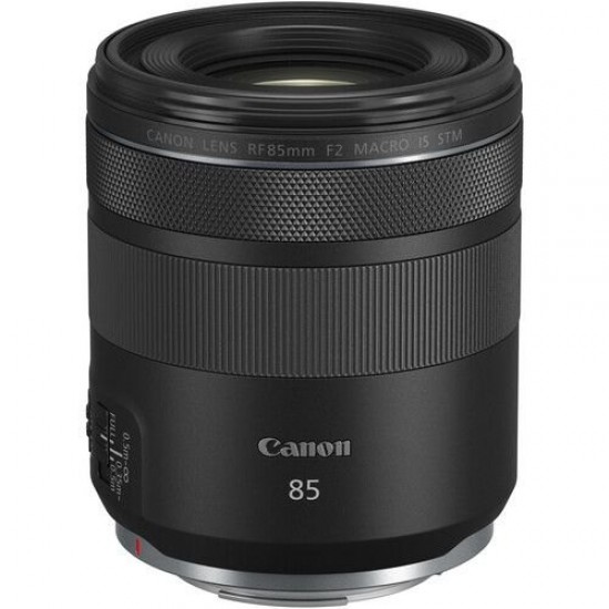 Canon RF 85mm F2 Macro IS STM Lens - Black
