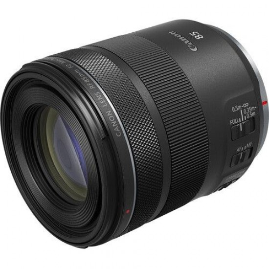 Canon RF 85mm F2 Macro IS STM Lens - Black
