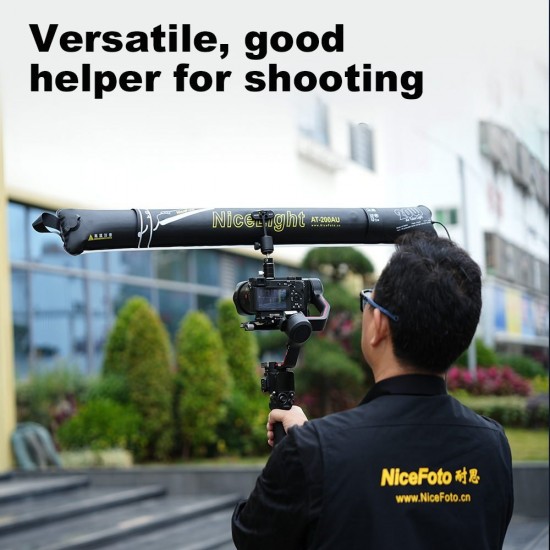 NiceFoto AT-200AU 20W Portable Air Tube Bi-Color LED Light
