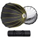 NICEFOTO 120CM OCTA UMBRELLA DEEP FRAME SOFTBOX WITH GRID