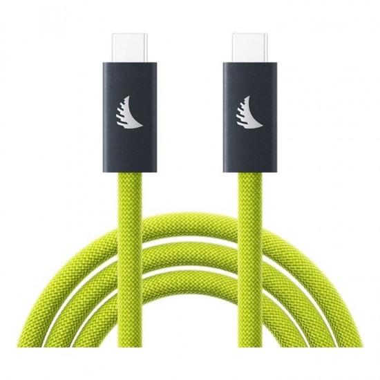 Angelbird USB-C 3.2 Solid Flex Tether Cable Lime 4.5m - 14.8 ft