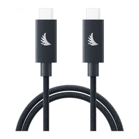 Angelbird USB-C 4.0 Solid Flex Cable Blue Gray 1 m-3.3 ft