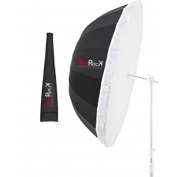 REDROCK 105CM DEEP UMBRELLA WHITE with DIffuser