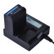 DUAL DIGITAL Battery Charger For Sony NP-F970