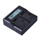 DUAL DIGITAL Battery Charger For Sony NP-F970
